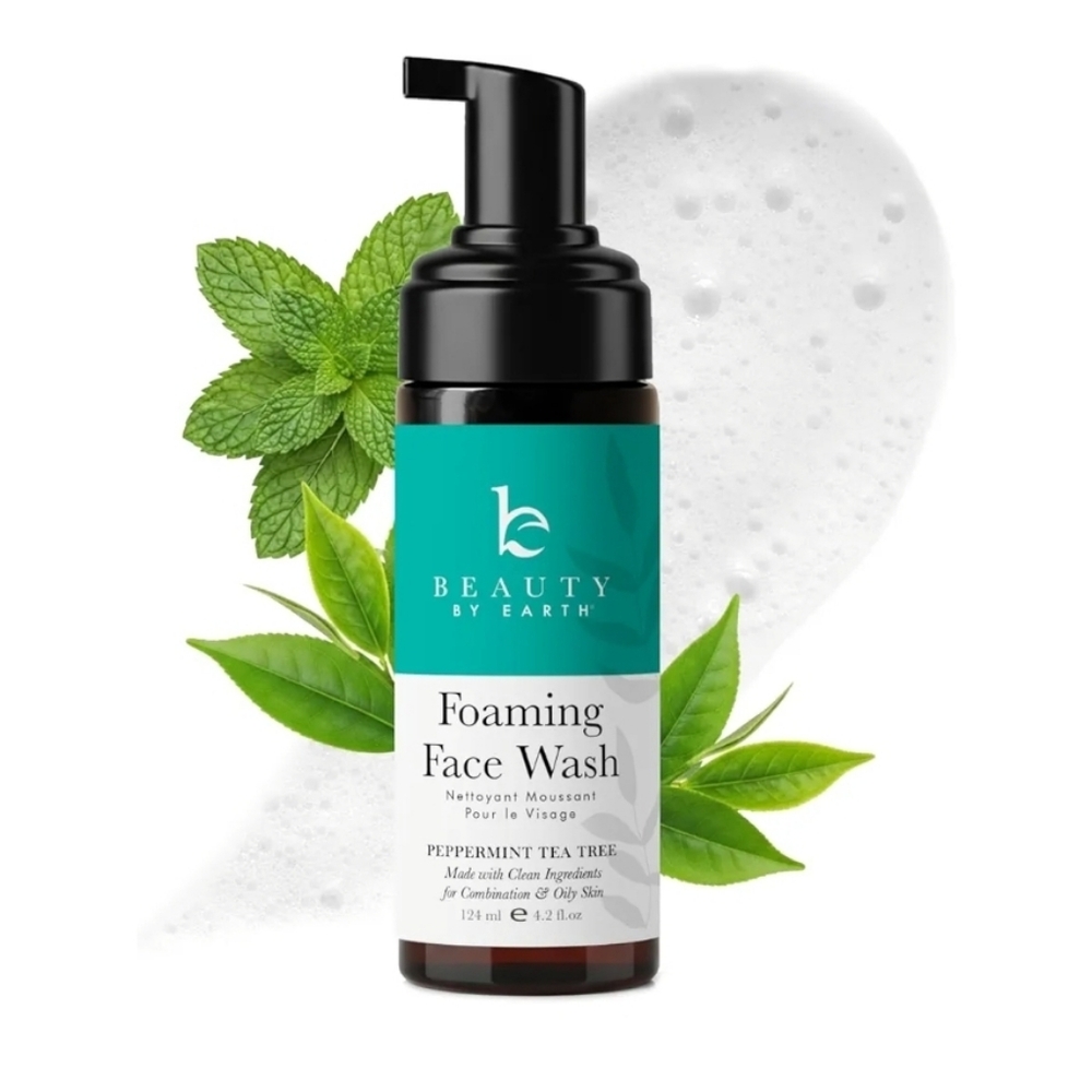 Foaming Face Wash Cleanser – Made in USA with Hydrating Natural & Organic Vegan